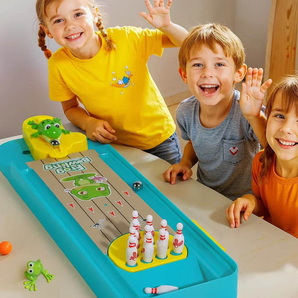 Mini Desktop Bowling Game Toy Funny Indoor Parent-Child Interactive Table