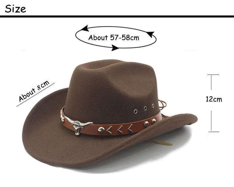 Vintage Western Cowboy Hat For Party