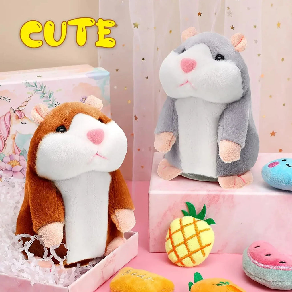 Talking Little Hamster Animal Plush Funny Toy