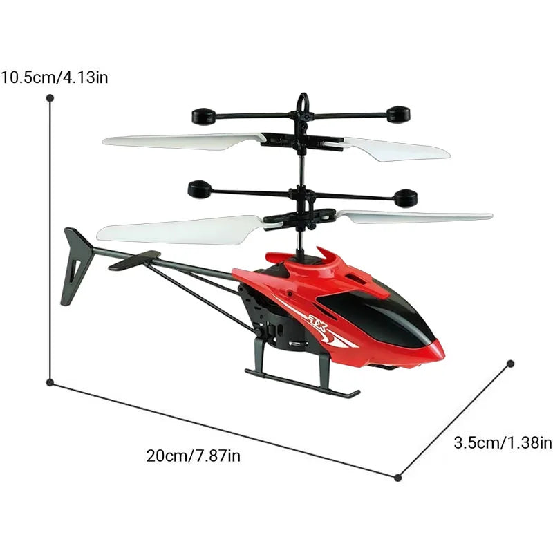 Rechargeable Mini RC Drone Remote Safe Fall-resistant RC Helicopters