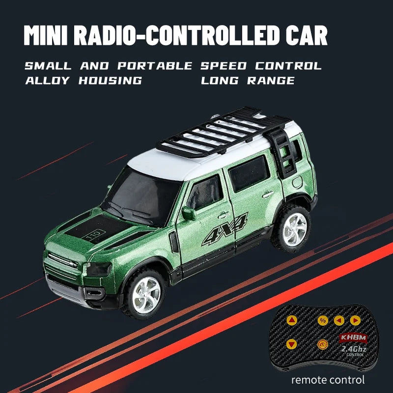 New RC Car MINI Alloy 1/64 Remote Control Car