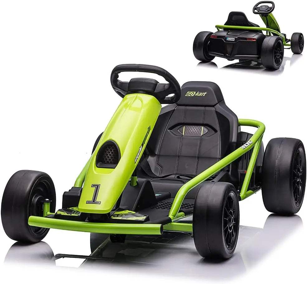24V Go Kart Car for Kids 9Ah Fast Speed