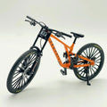 1:8 New Mini Alloy Bicycle Diecast Model Simulation Finger Mountain Metal Bikes Funny Collection Gifts Toys for Boys