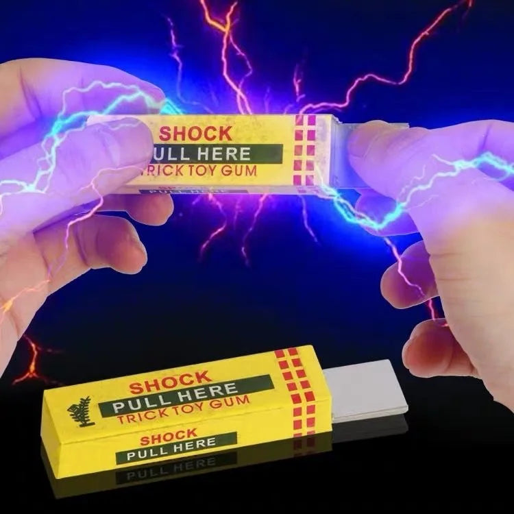 Electric Shock Joke Chewing Gum Pull Head