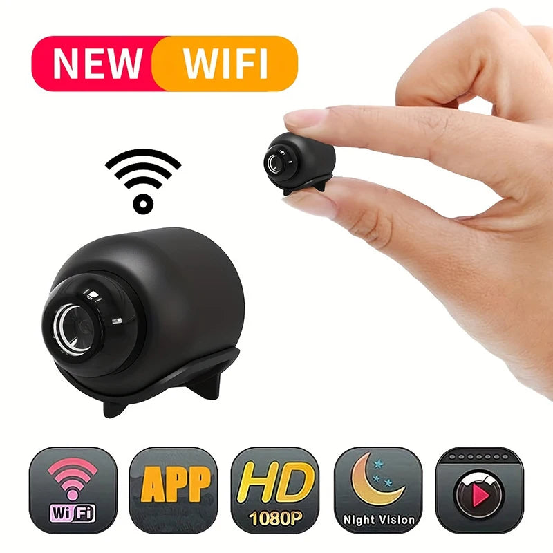 New X5 Mini Camera 1080P Clear Night Vision | Premium Cams Motion Detection Wireless WiFi Surveillance Camera