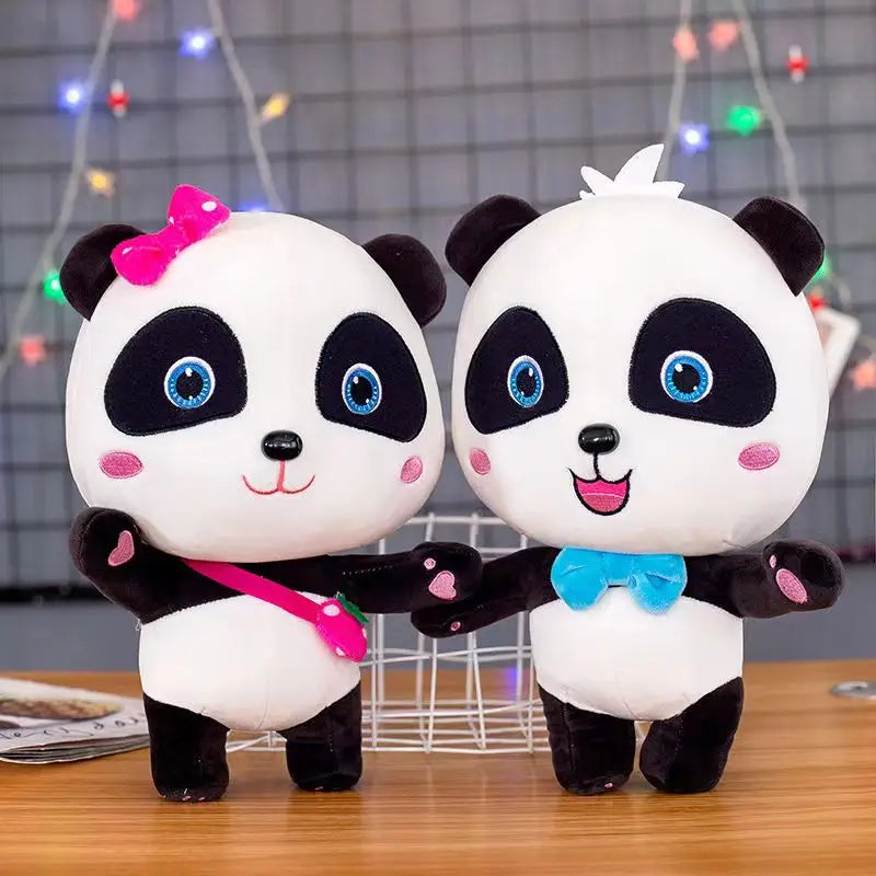 22/30cm Baby Panda Soft Doll Kiki