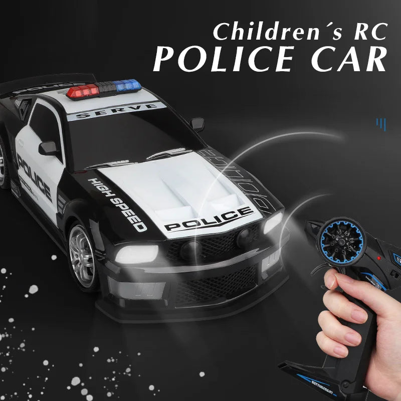 1:12 Police RC Car 2.4G Super Fast Remote Control Cars