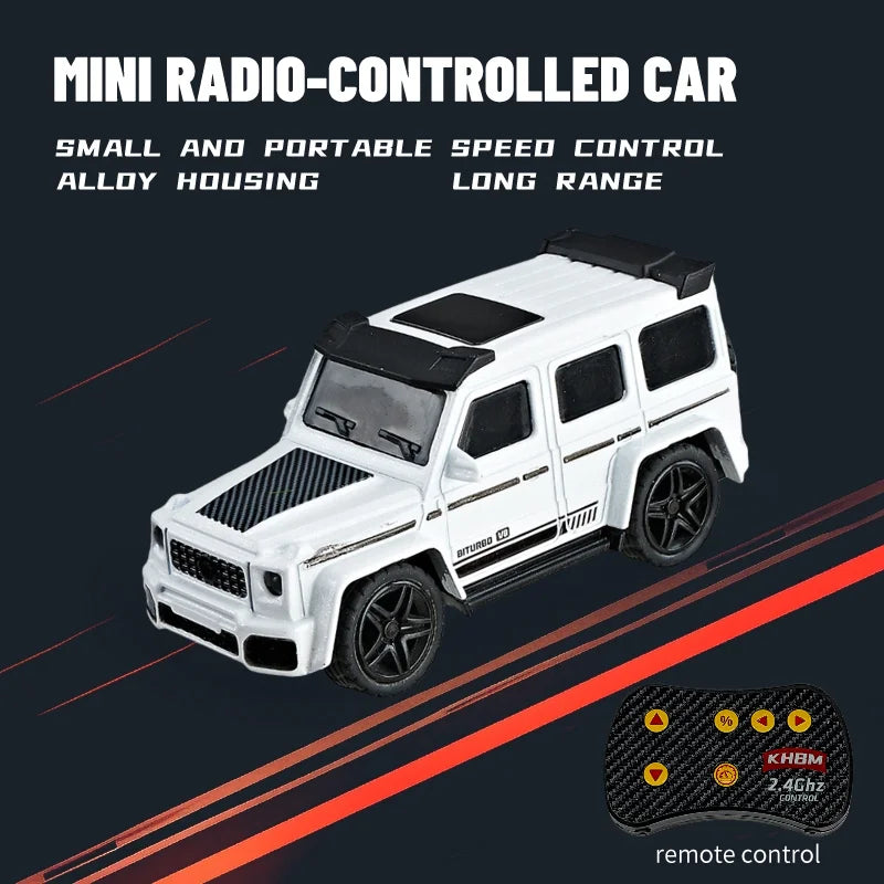 New RC Car MINI Alloy 1/64 Remote Control Car