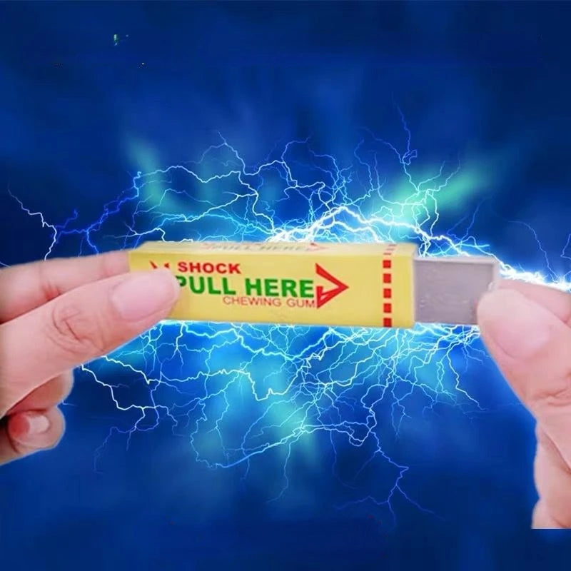 Electric Shock Joke Chewing Gum Pull Head