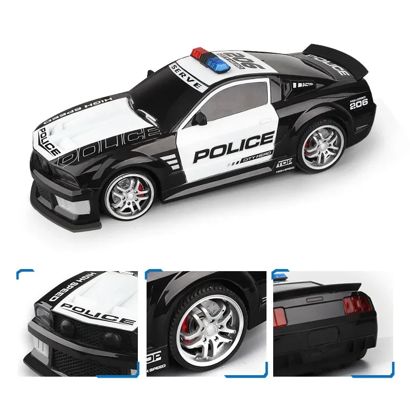1:12 Police RC Car 2.4G Super Fast Remote Control Cars