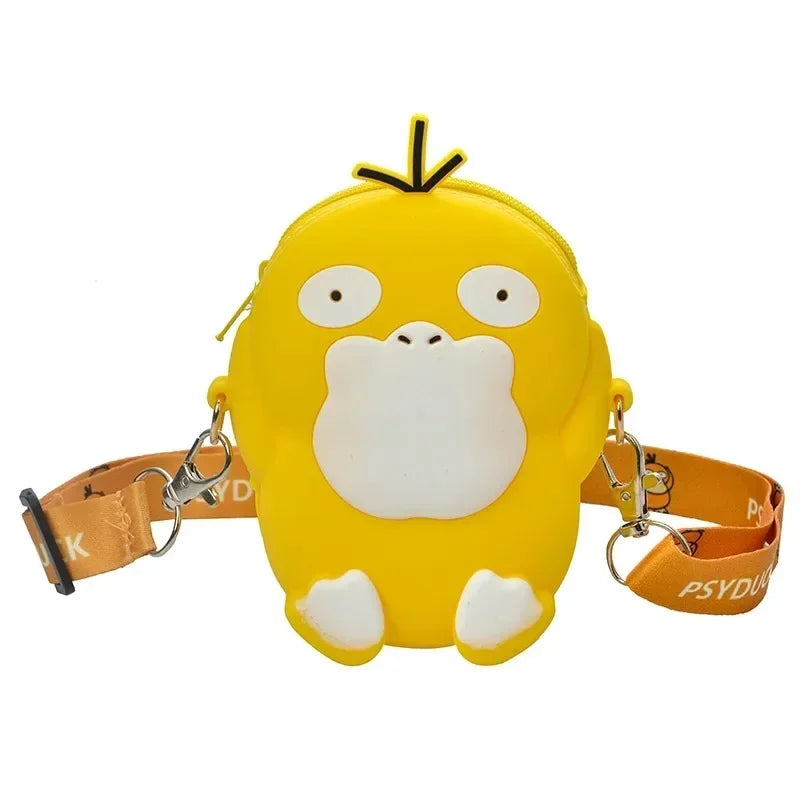 Pokemon Anime Pikachu Lovely Fashion Bag Princess Small Silicone Purse