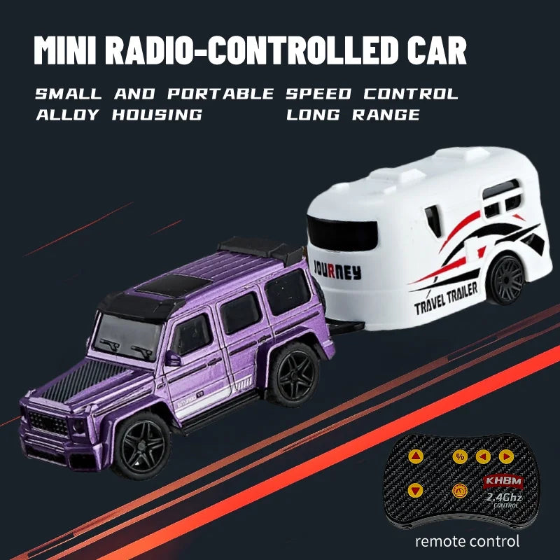 New RC Car MINI Alloy 1/64 Remote Control Car