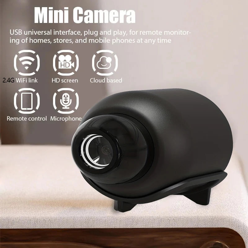 New X5 Mini Camera 1080P Clear Night Vision | Premium Cams Motion Detection Wireless WiFi Surveillance Camera