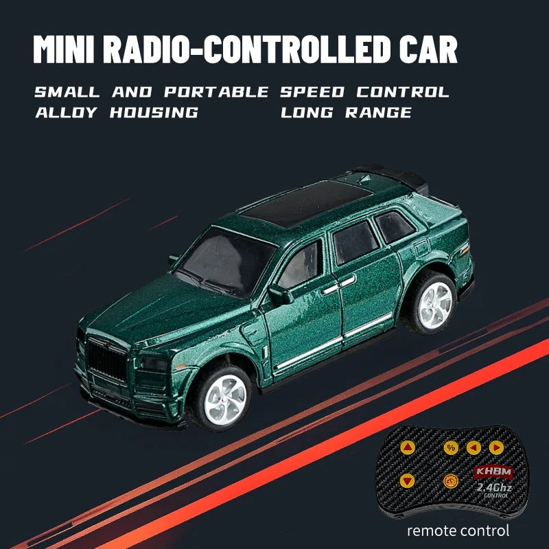 New RC Car MINI Alloy 1/64 Remote Control Car