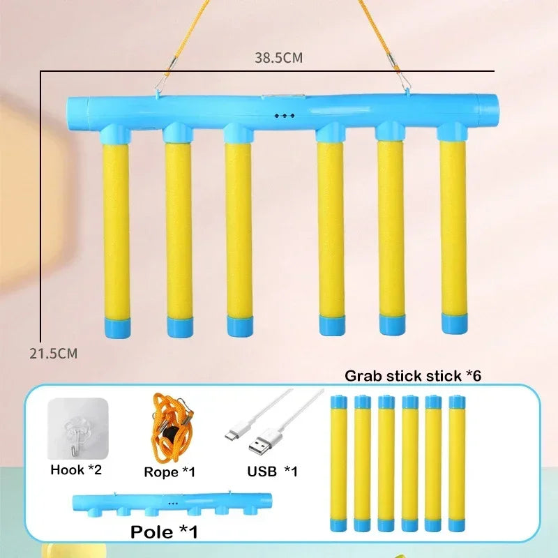 Challenge Falling Sticks Game Kids Stick Catching Toy Training Reaction Ability Educational Parent