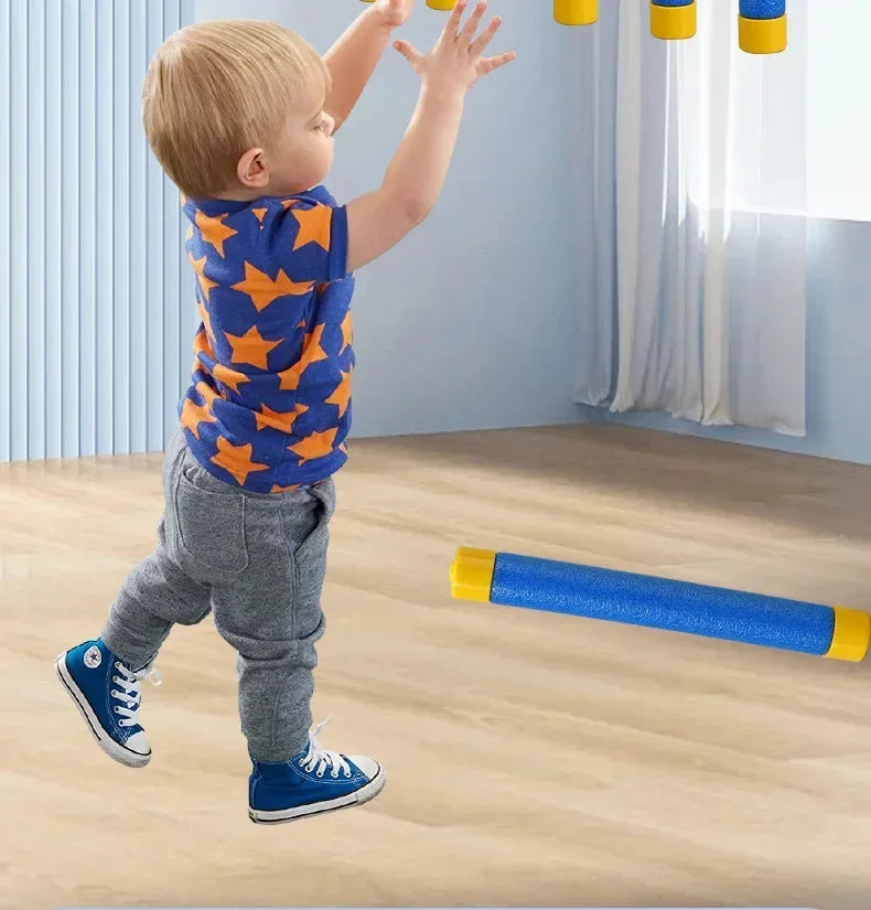 Challenge Falling Sticks Game Kids Stick Catching Toy Training Reaction Ability Educational Parent