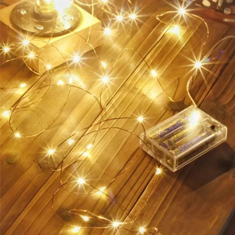 String Lights Fairy Garland Light for Christmas Wedding Room Decoration
