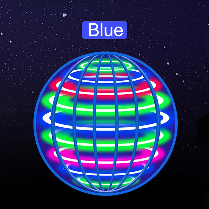 Flying ball, automatic spinning ball, LED dazzling lights, floating magic, fan, UFO flying machine