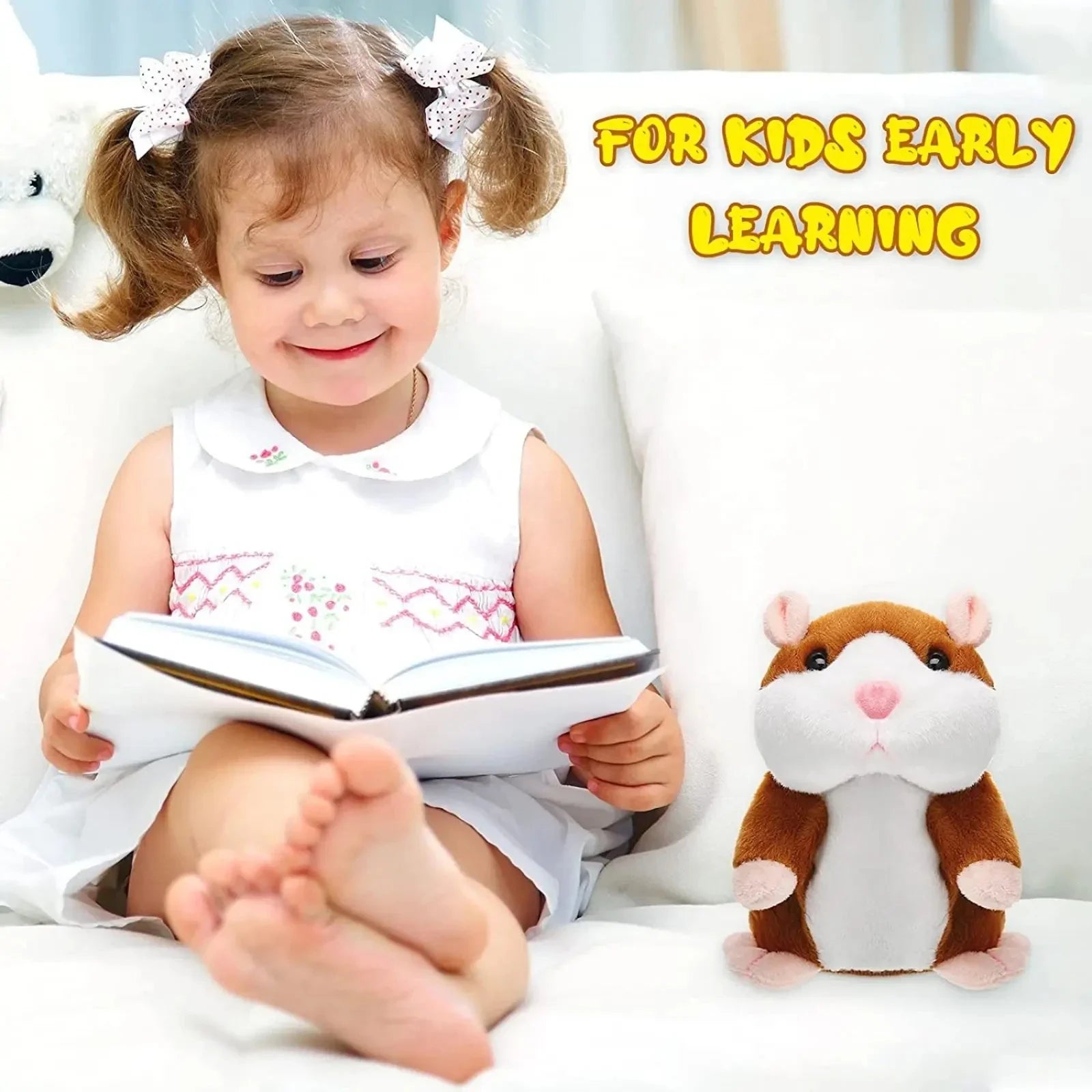 Talking Little Hamster Animal Plush Funny Toy