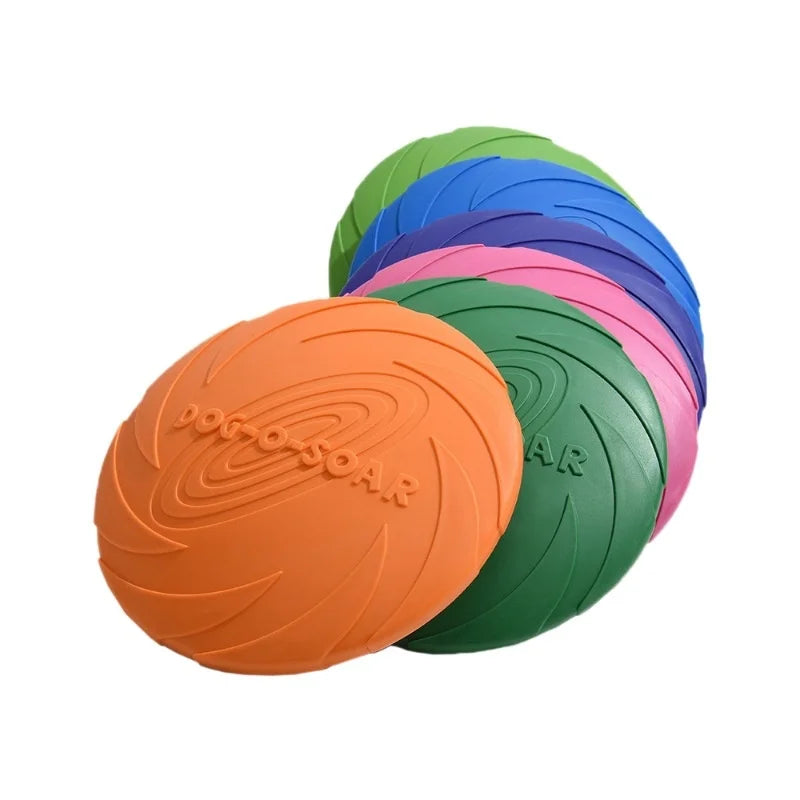 Silicone Flying Saucer Funny Dog Cat Toy Dog Game Flying Discs