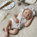 Soft Silicone Girl Newborn Baby Doll | 13 Inch