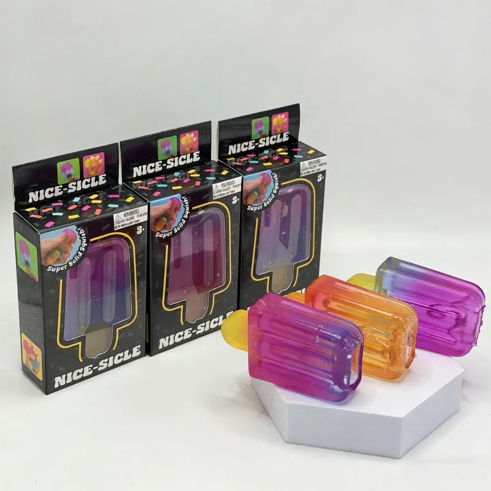 Stress Relief Squishy Cube Anti-Anxiety Squeeze