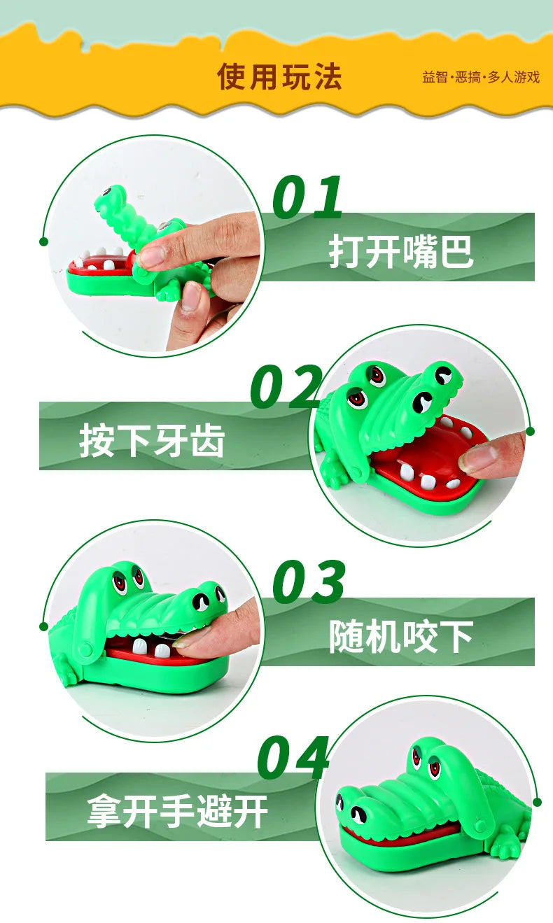 Funny  Little Crocodiles Biting Their Fingers Pranks