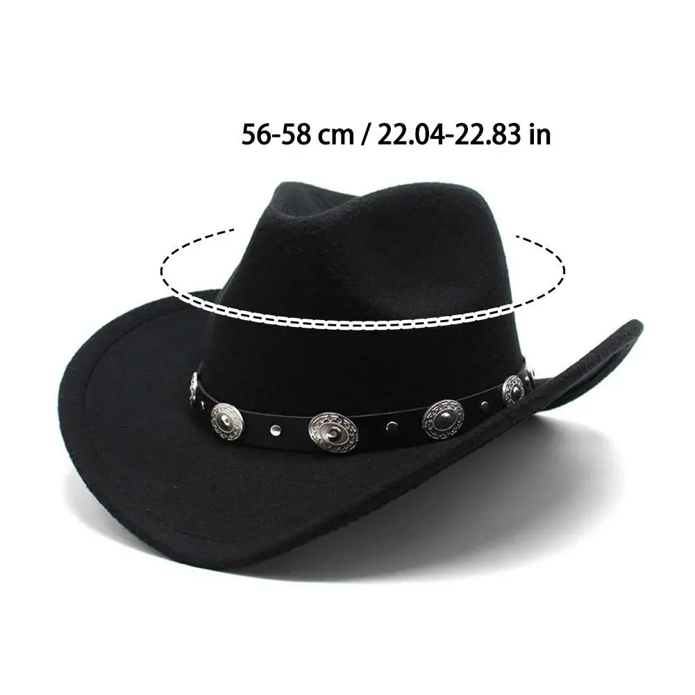 Boots On The Bend Vintage Western Hat for Girls Church US