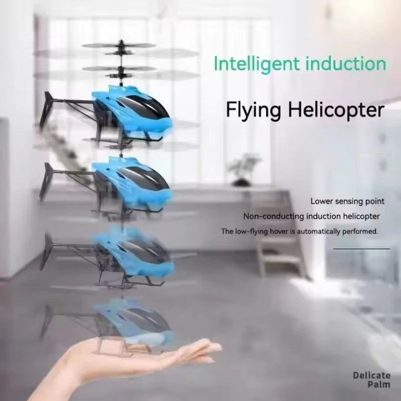 Rechargeable Mini RC Drone Remote Safe Fall-resistant RC Helicopters