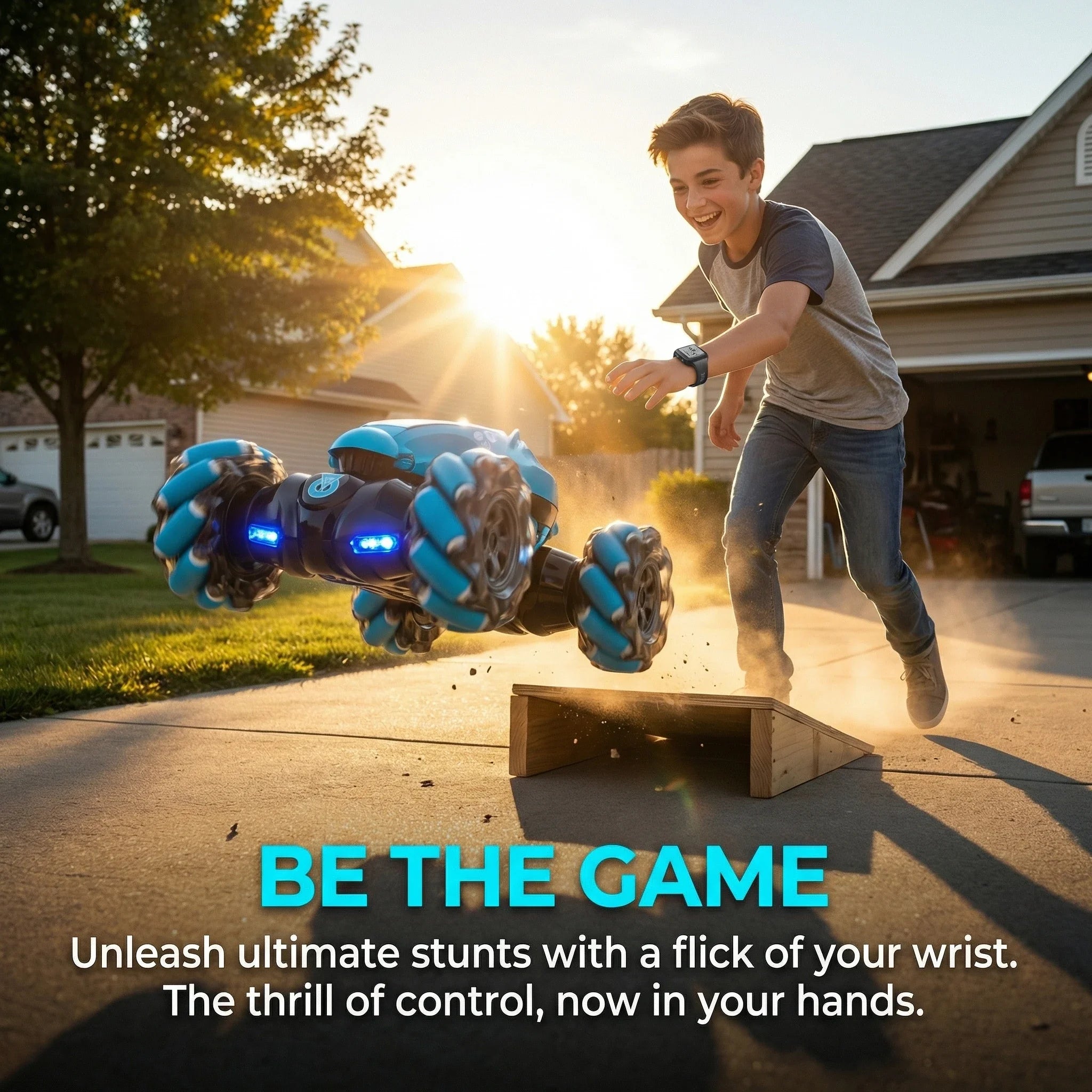 New Arrival Off-Road Climbing RC Toy Car | Gesture Sensing Deformable Remote Control Car, 4WD Stunt Twist
