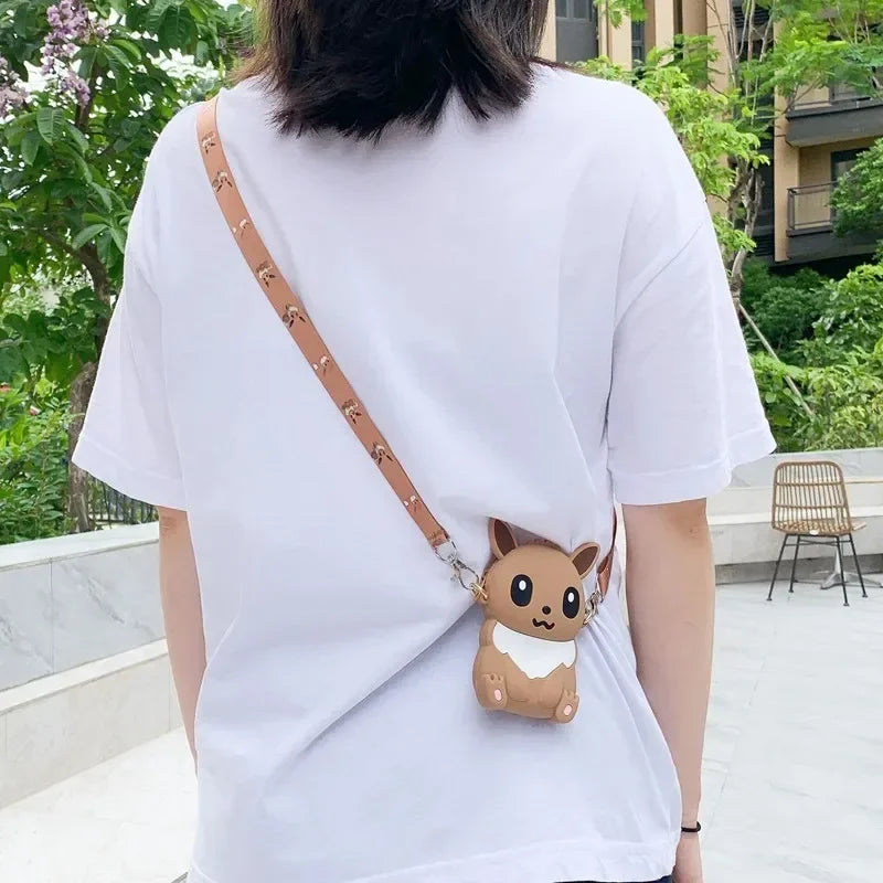 Pokemon Anime Pikachu Lovely Fashion Bag Princess Small Silicone Purse