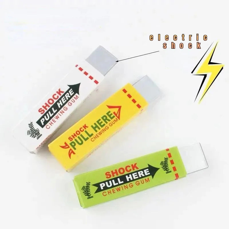 Electric Shock Joke Chewing Gum Pull Head