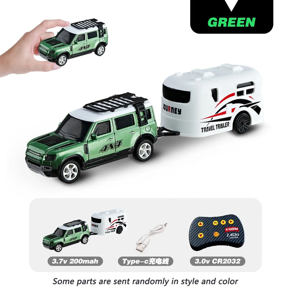 New RC Car MINI Alloy 1/64 Remote Control Car