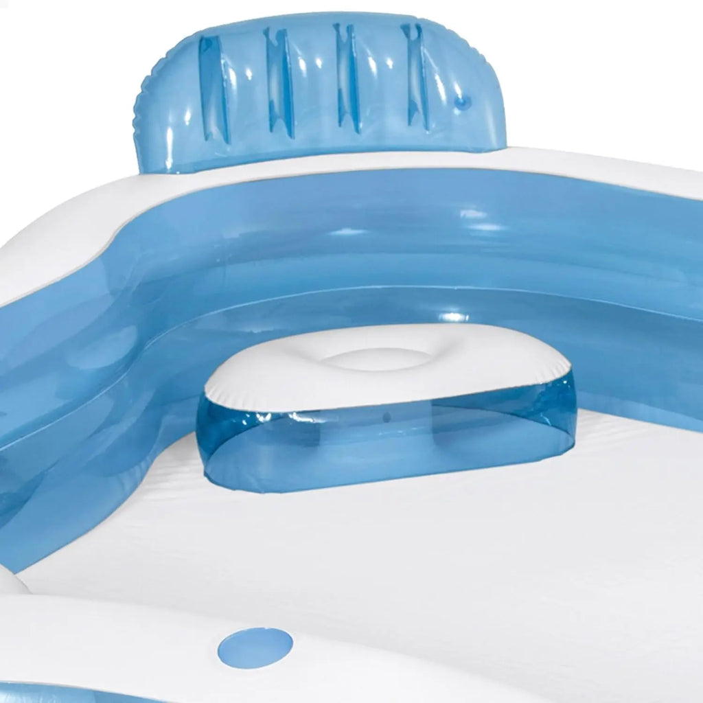 Swimming Pool 90 X 90 X 26 for Ages 3+ Swim Center Family Lounge Durable PVC Material Blue Color Easy Setup and Storage