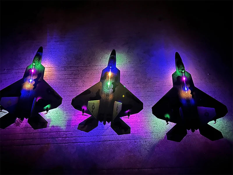 F22S 2.4G 4CH 3D6G RC Airplane Raptor F22 Warplane 2026