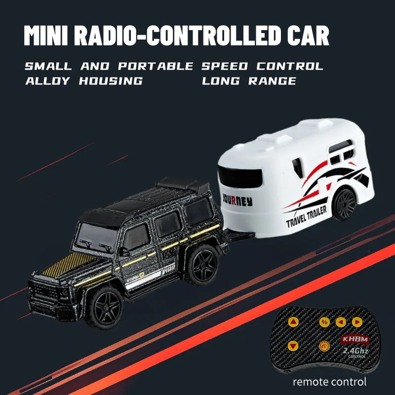 New RC Car MINI Alloy 1/64 Remote Control Car