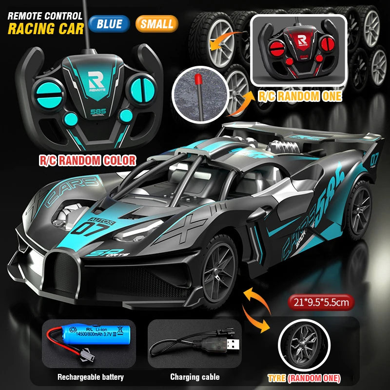 RC Car 4Ch High-Speed Remote Control Drift Racing Car Electric Sportscar