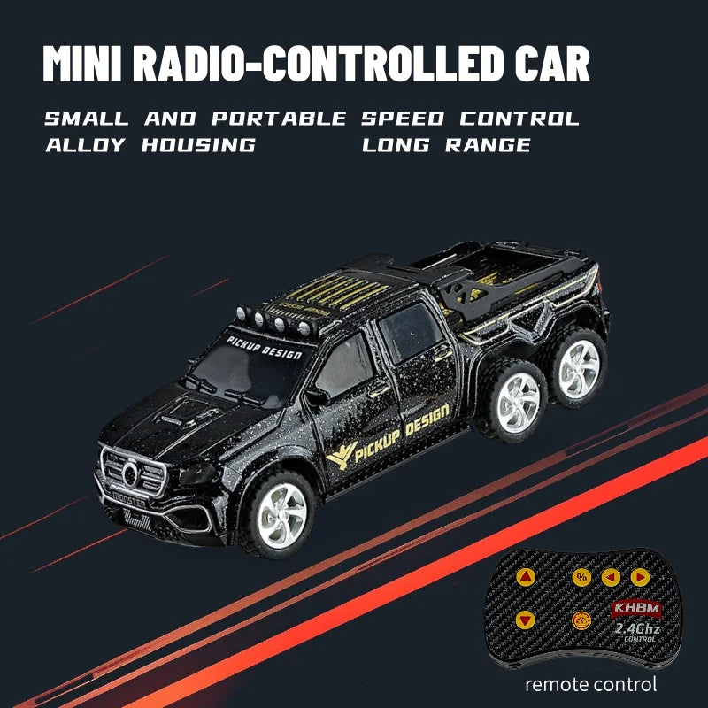 New RC Car MINI Alloy 1/64 Remote Control Car