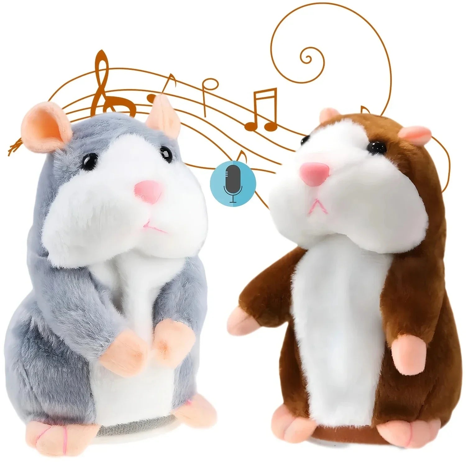 Talking Little Hamster Animal Plush Funny Toy