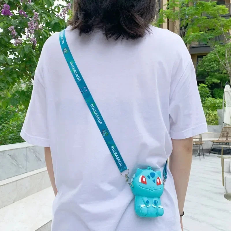 Pokemon Anime Pikachu Lovely Fashion Bag Princess Small Silicone Purse