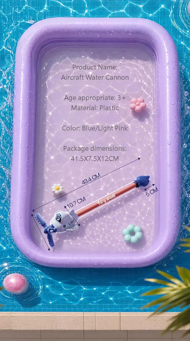Magic Fairy Wand Water Gun Sparkling Summer Water Play Toy