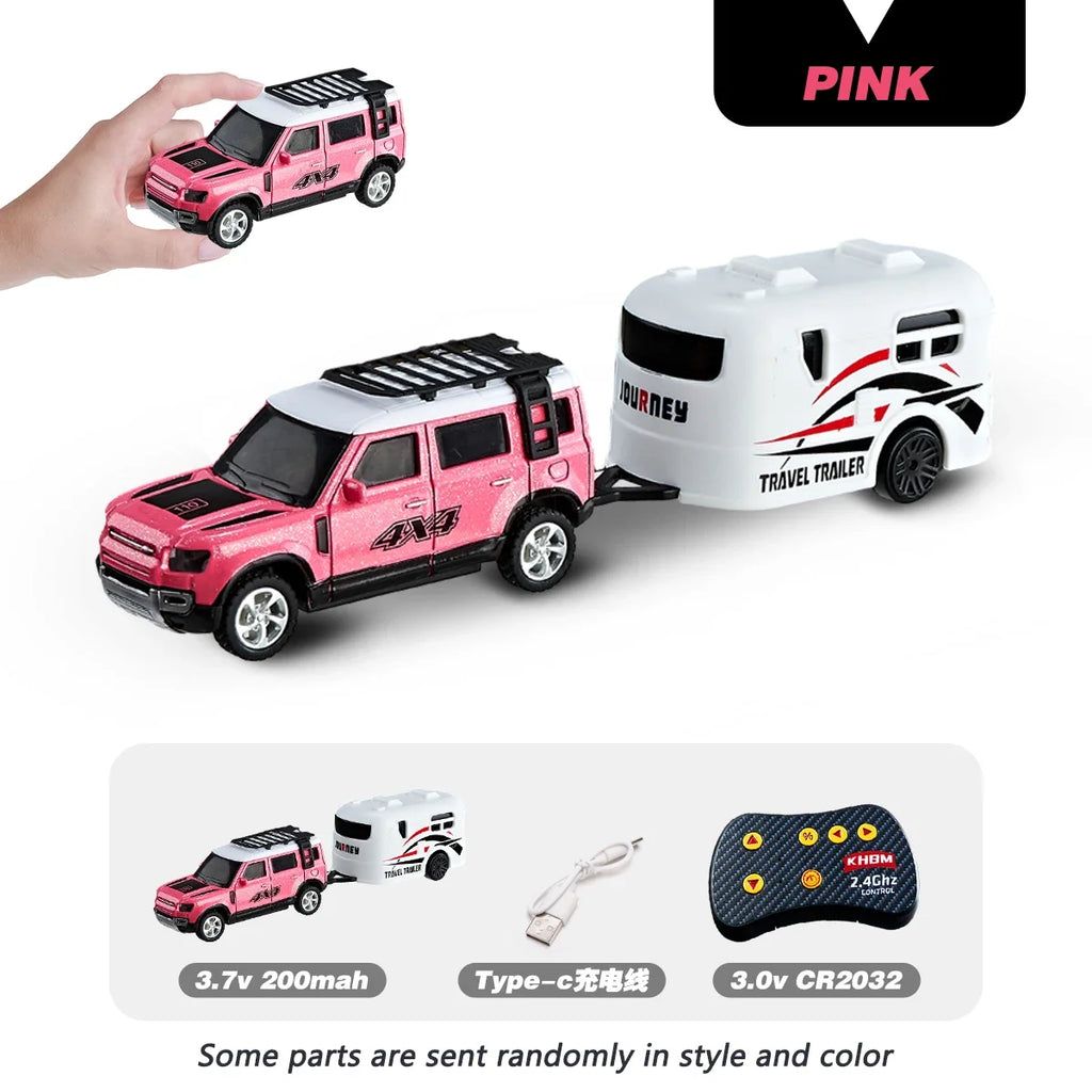 New RC Car MINI Alloy 1/64 Remote Control Car