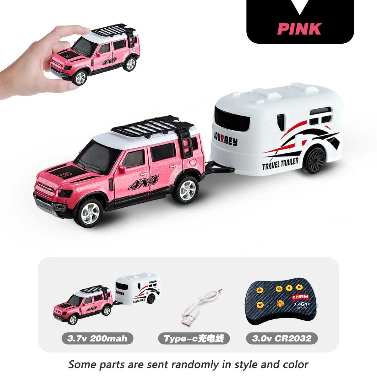 New RC Car MINI Alloy 1/64 Remote Control Car