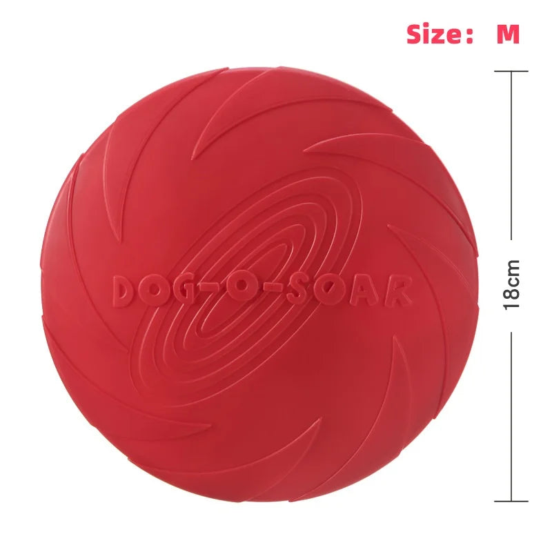 Silicone Flying Saucer Funny Dog Cat Toy Dog Game Flying Discs
