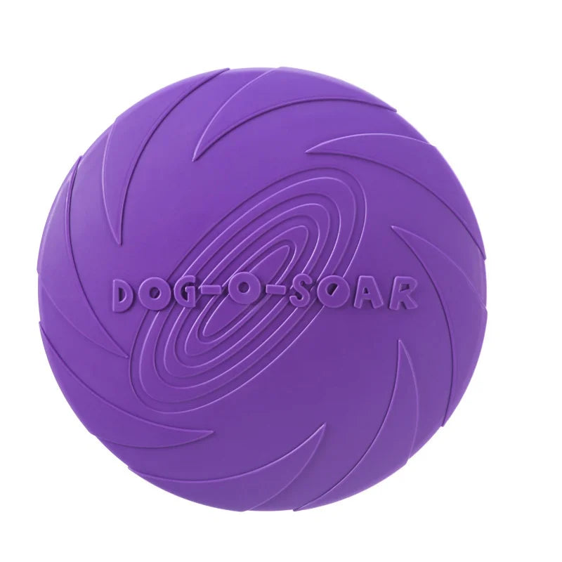 Silicone Flying Saucer Funny Dog Cat Toy Dog Game Flying Discs