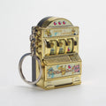 Mini Pokemon Figures Slot Machine keychain