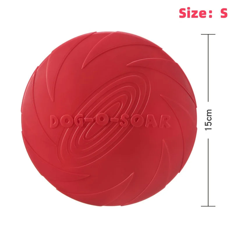 Silicone Flying Saucer Funny Dog Cat Toy Dog Game Flying Discs