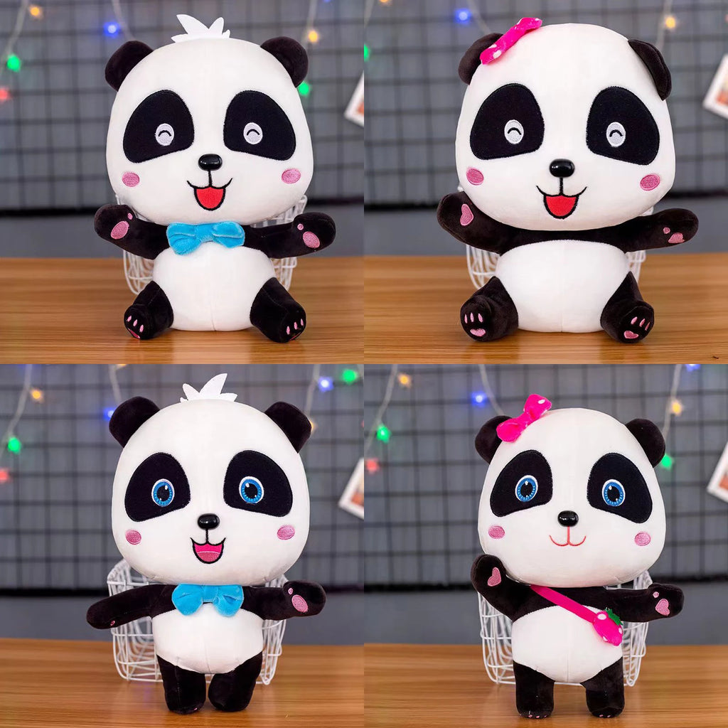22/30cm Baby Panda Soft Doll Kiki