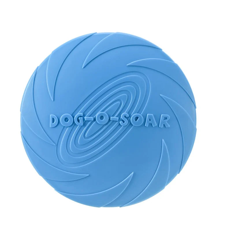 Silicone Flying Saucer Funny Dog Cat Toy Dog Game Flying Discs