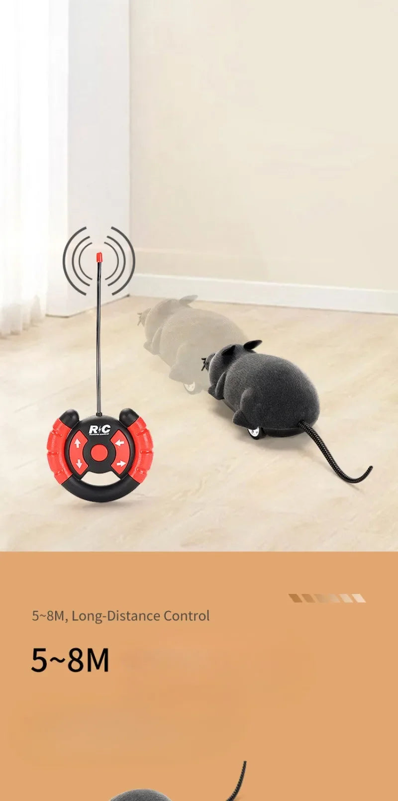 Funny Mouse Wireless Controlled Rat Electric
